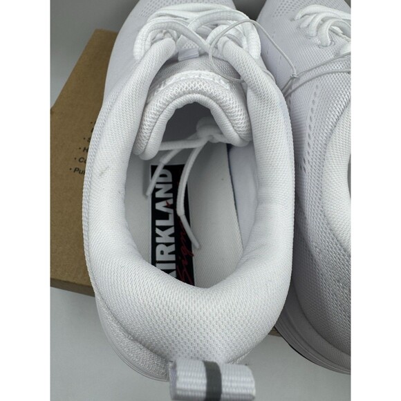 Kirkland Signature Comfort Walker Men’s White Sneakers Slip-Resistant Shoes Sz10 main image 6